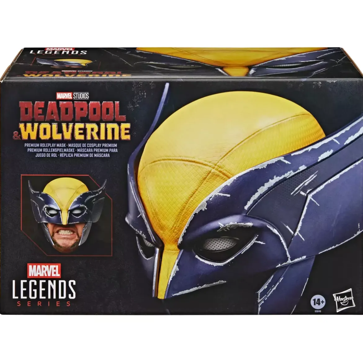 Hasbro - Replique Casque Wolverine 1/1 - Marvel Legends Helmet Deadpool Vs Wolverine