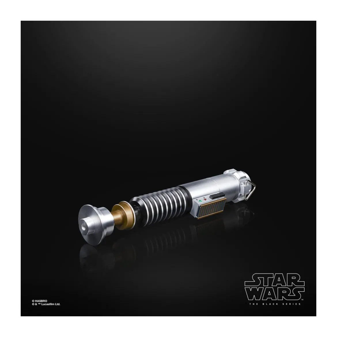 Hasbro - Sabre Laser Luke Skywalker Force Fx Lightsaber - Black Serie Replica Elite