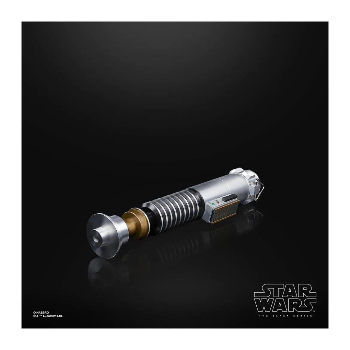 Hasbro - Sabre Laser Luke Skywalker Force Fx Lightsaber - Black Serie Replica Elite