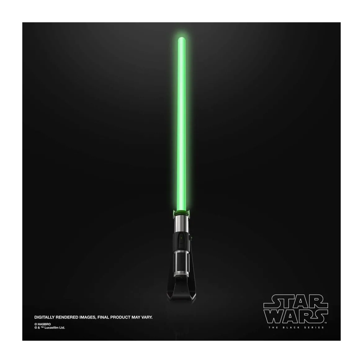 Hasbro - Sabre Laser Yoda Force Fx Lightsaber - Black Serie Replica Elite
