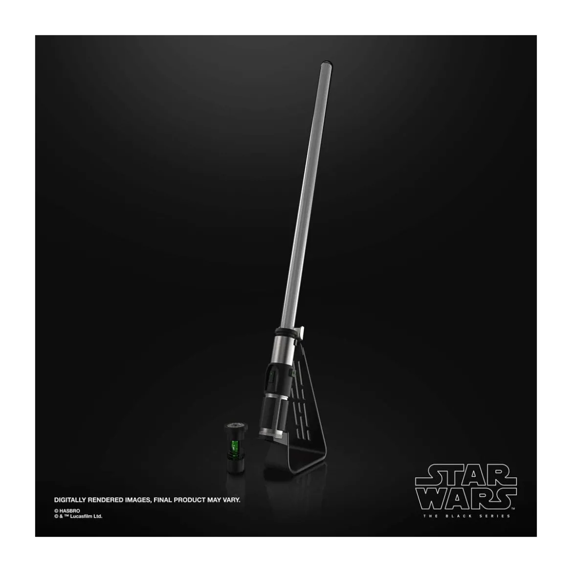 Hasbro - Sabre Laser Yoda Force Fx Lightsaber - Black Serie Replica Elite