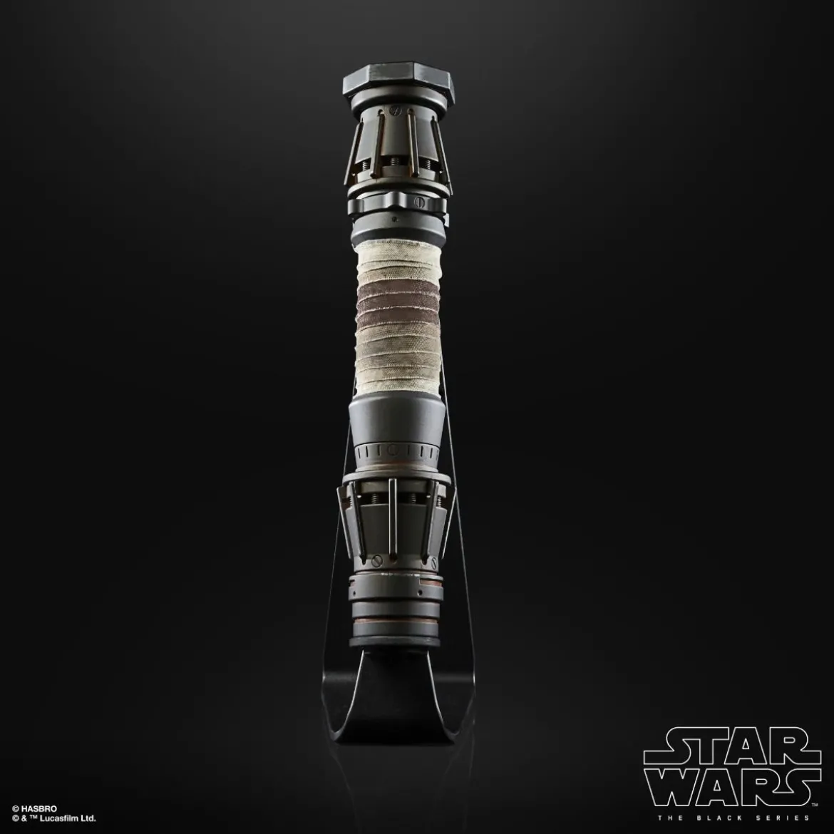 Hasbro - Sabre Rei Force Fx Lightsaber - Black Serie Replica Elite Version