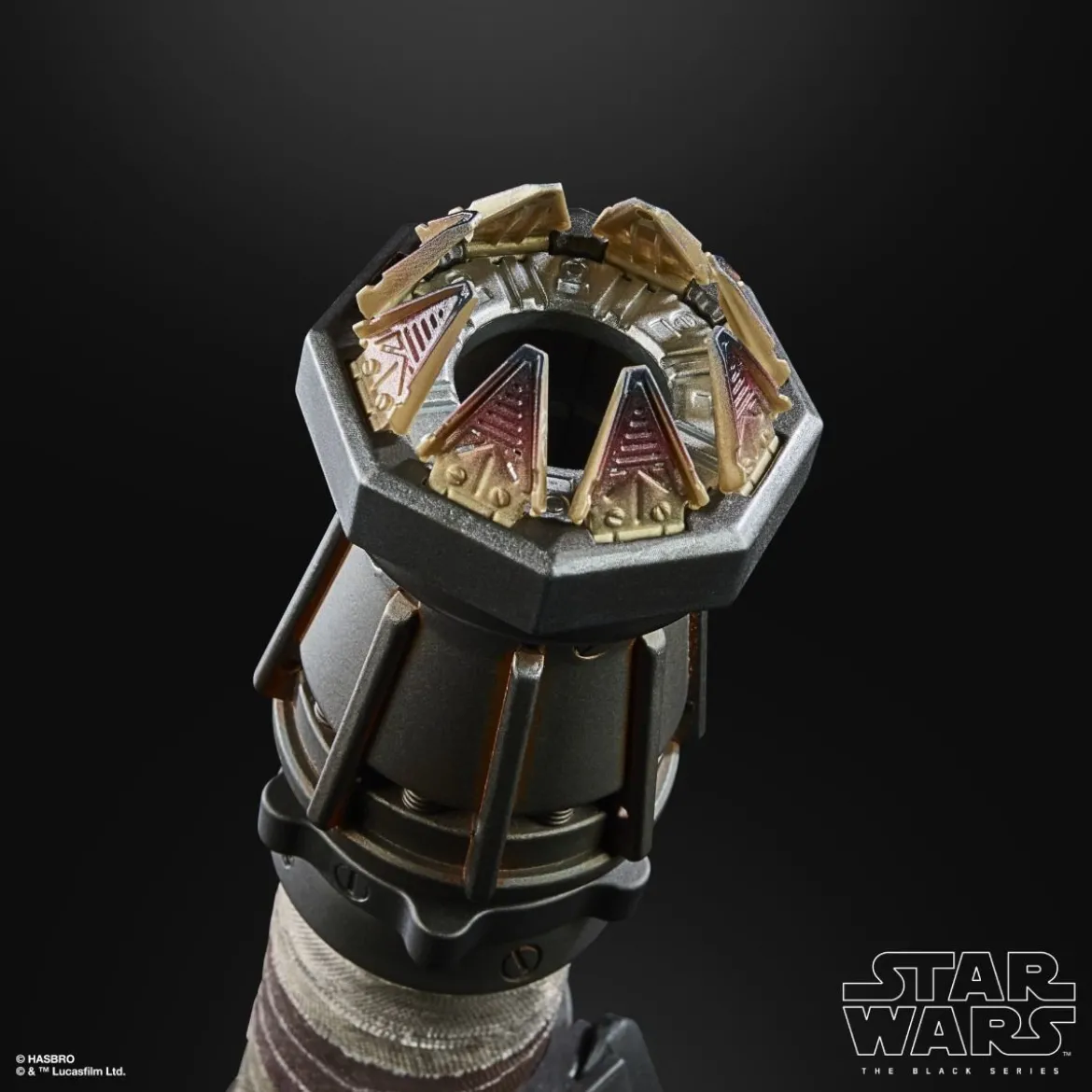 Hasbro - Sabre Rei Force Fx Lightsaber - Black Serie Replica Elite Version