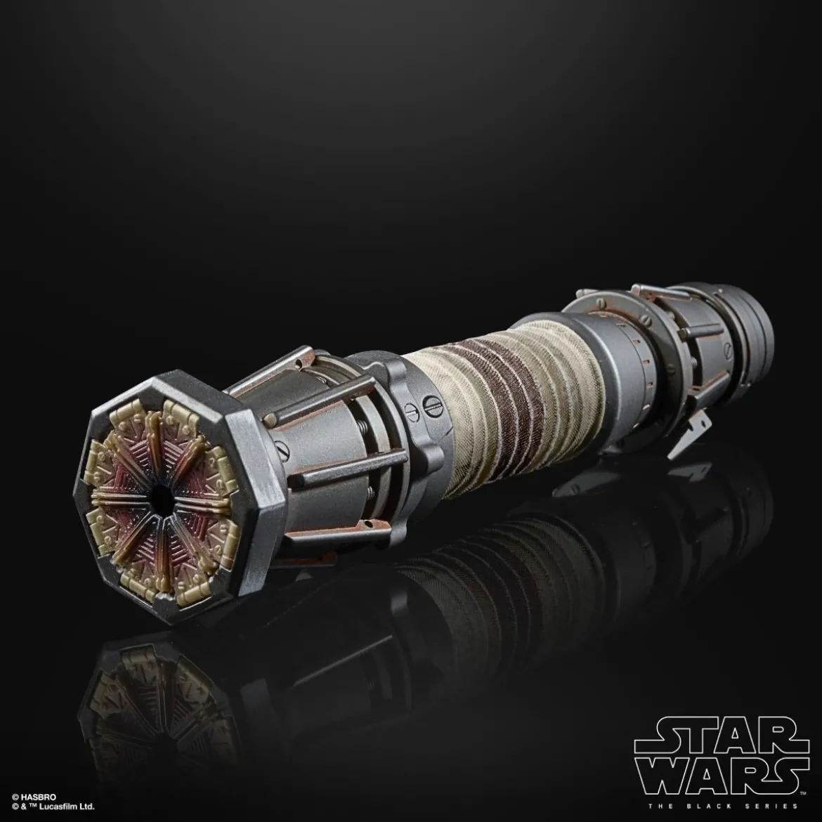 Hasbro - Sabre Rei Force Fx Lightsaber - Black Serie Replica Elite Version