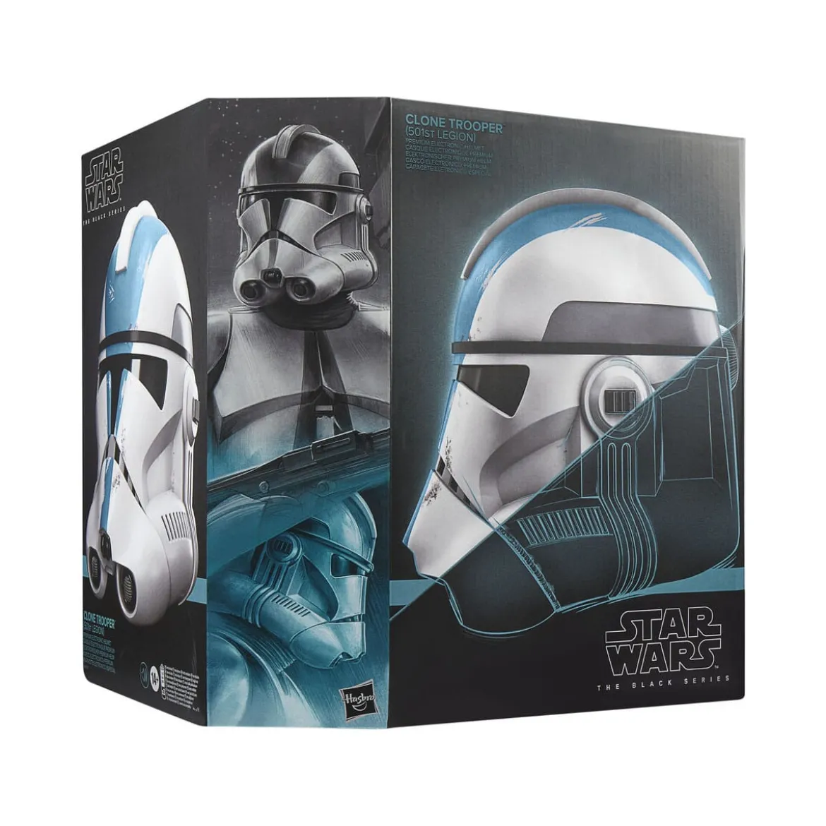 Hasbro Star Wars: Ahsoka Black Series casque électronique Clone Trooper (501st Legion)