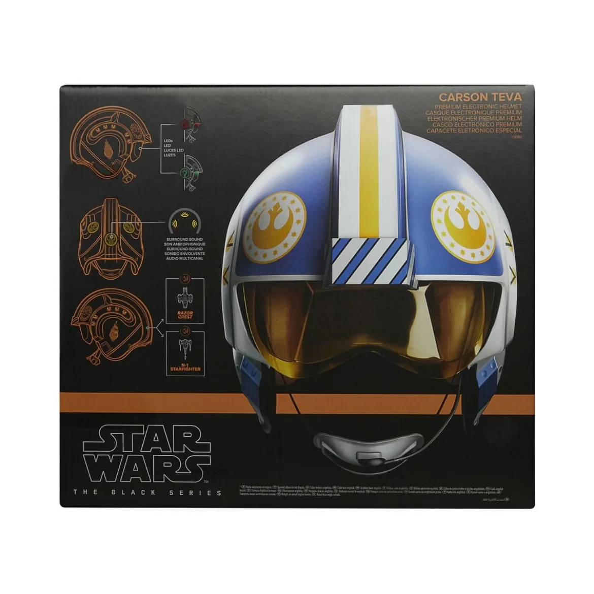 Hasbro Star Wars casque électronique Carson Teva - The Mandalorian
