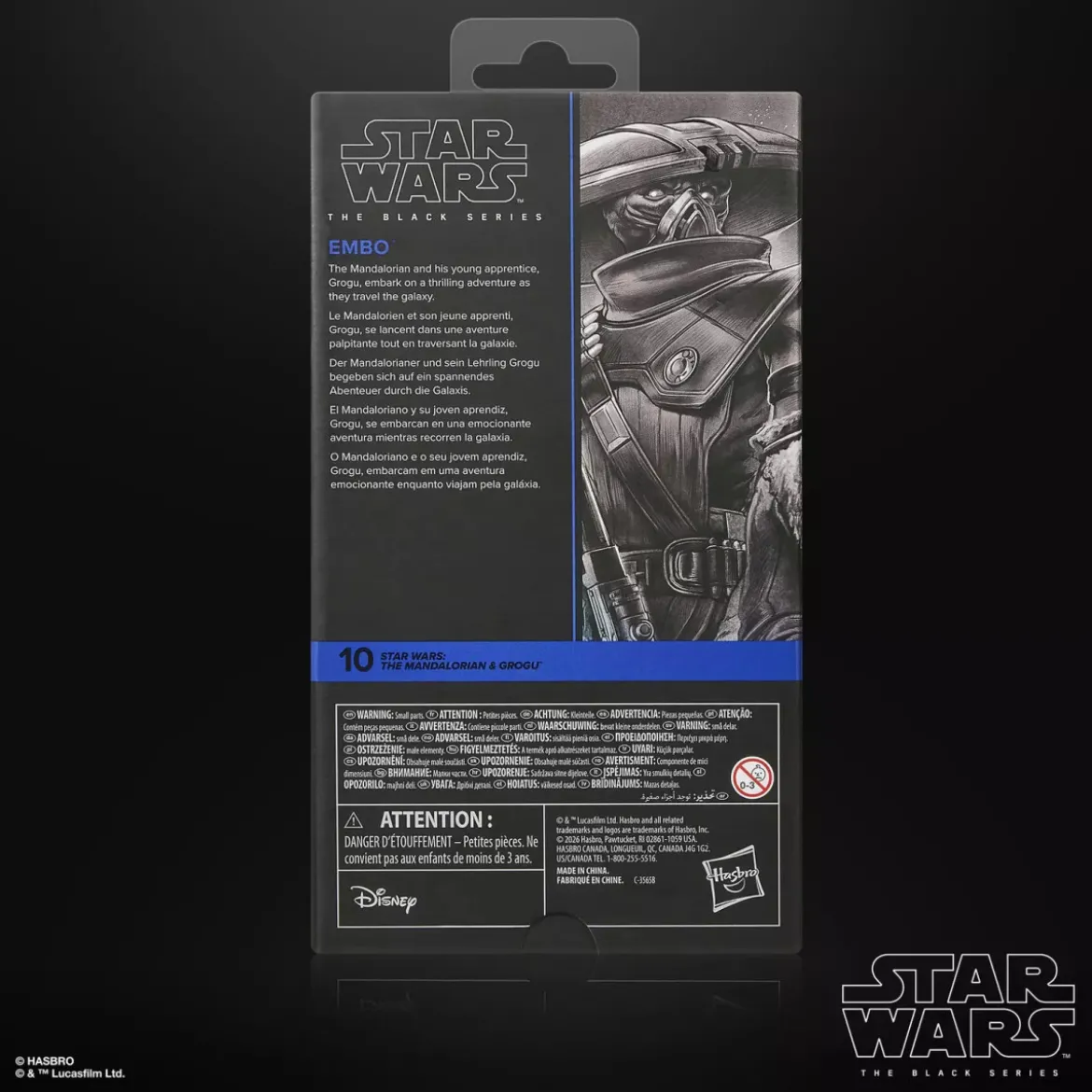 Hasbro Star Wars The Black Series - EMBO - The Mandalorian & Grogu