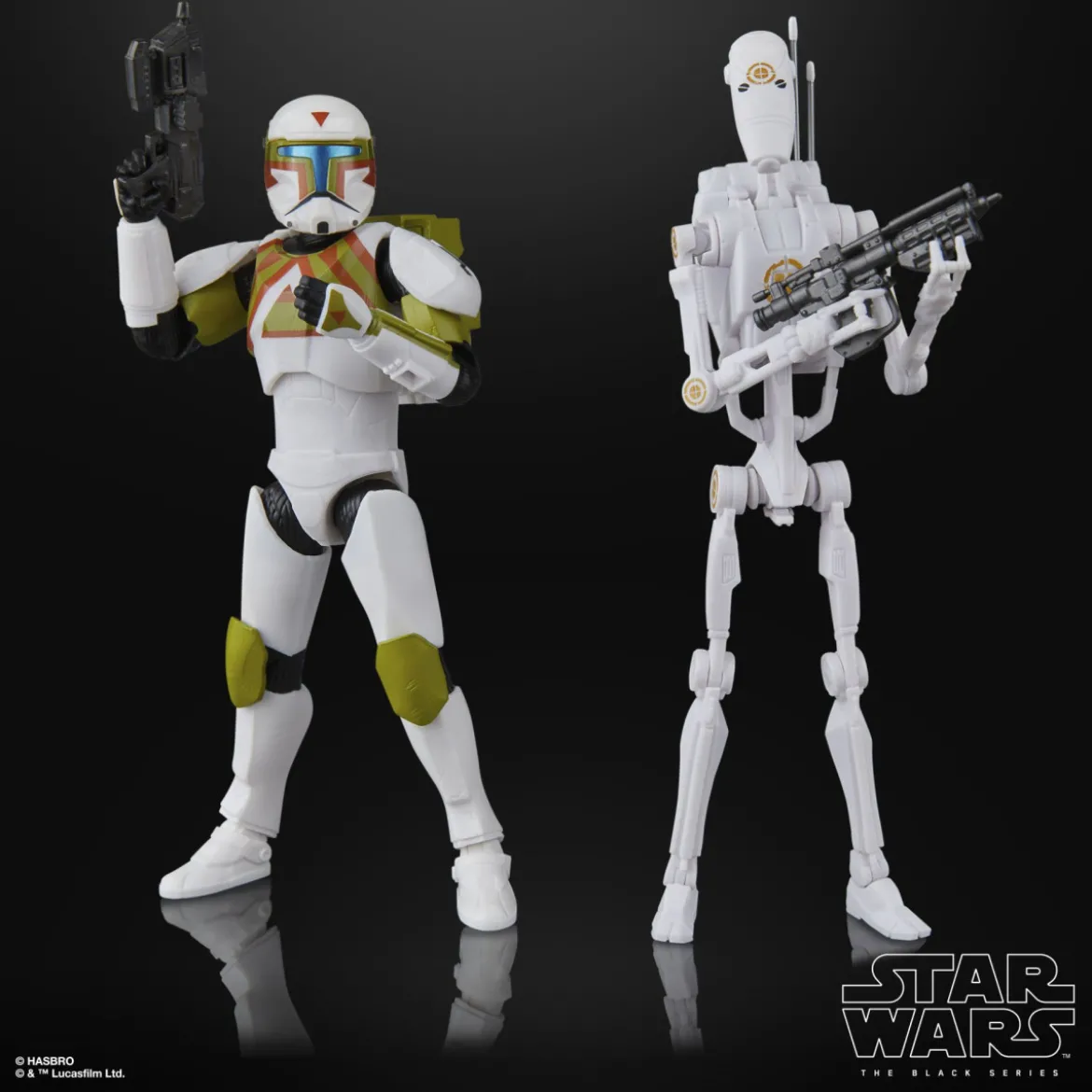 Hasbro Star Wars The Black Series - Clone Commando & B1 Battle Droid 2-Pack (Star Wars: Battlefront II)