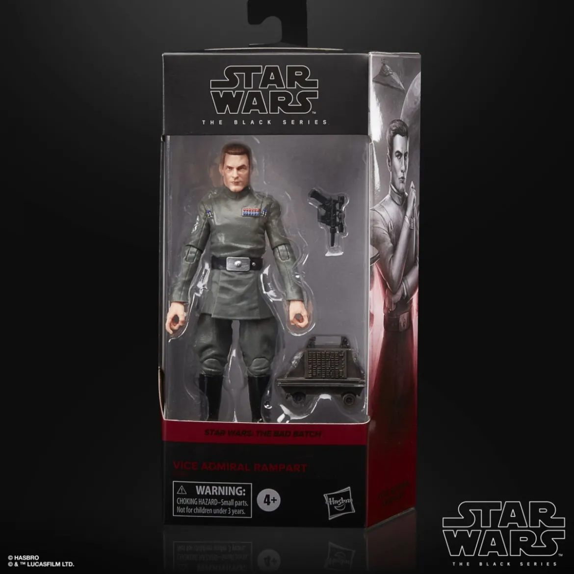 Hasbro Star Wars The Black Series Vice Admiral Rampart - The Bad Batch