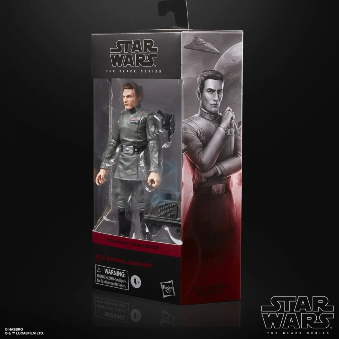 Hasbro Star Wars The Black Series Vice Admiral Rampart - The Bad Batch