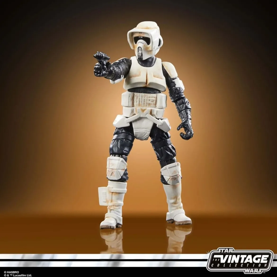 Hasbro - Star Wars The Vintage Collection - Speeder Bike, Scout Trooper & Grogu - The Mandalorian