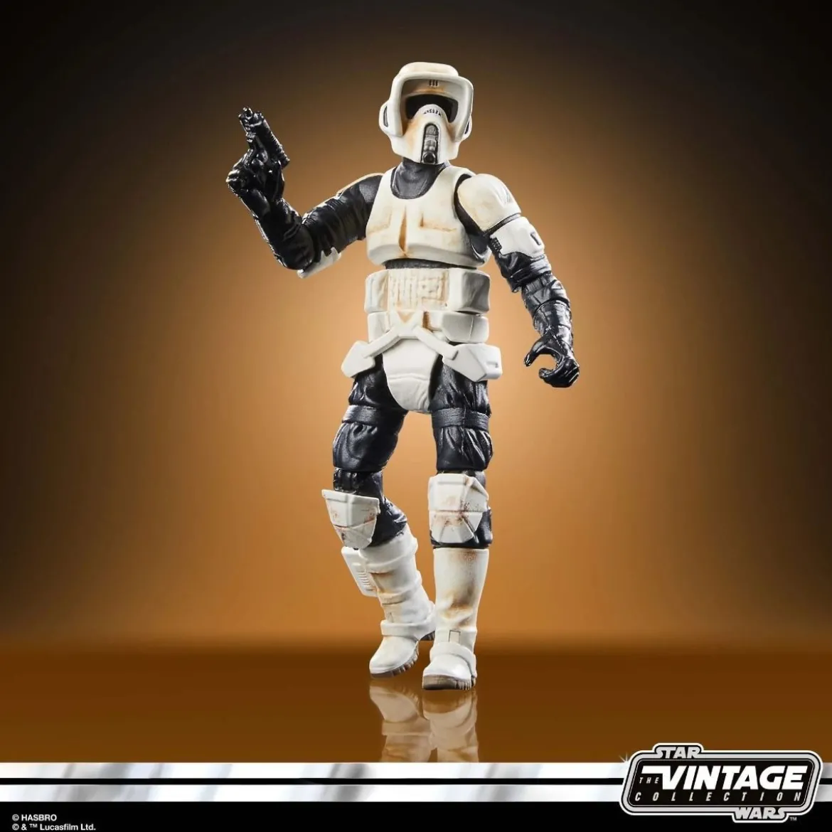 Hasbro - Star Wars The Vintage Collection - Speeder Bike, Scout Trooper & Grogu - The Mandalorian