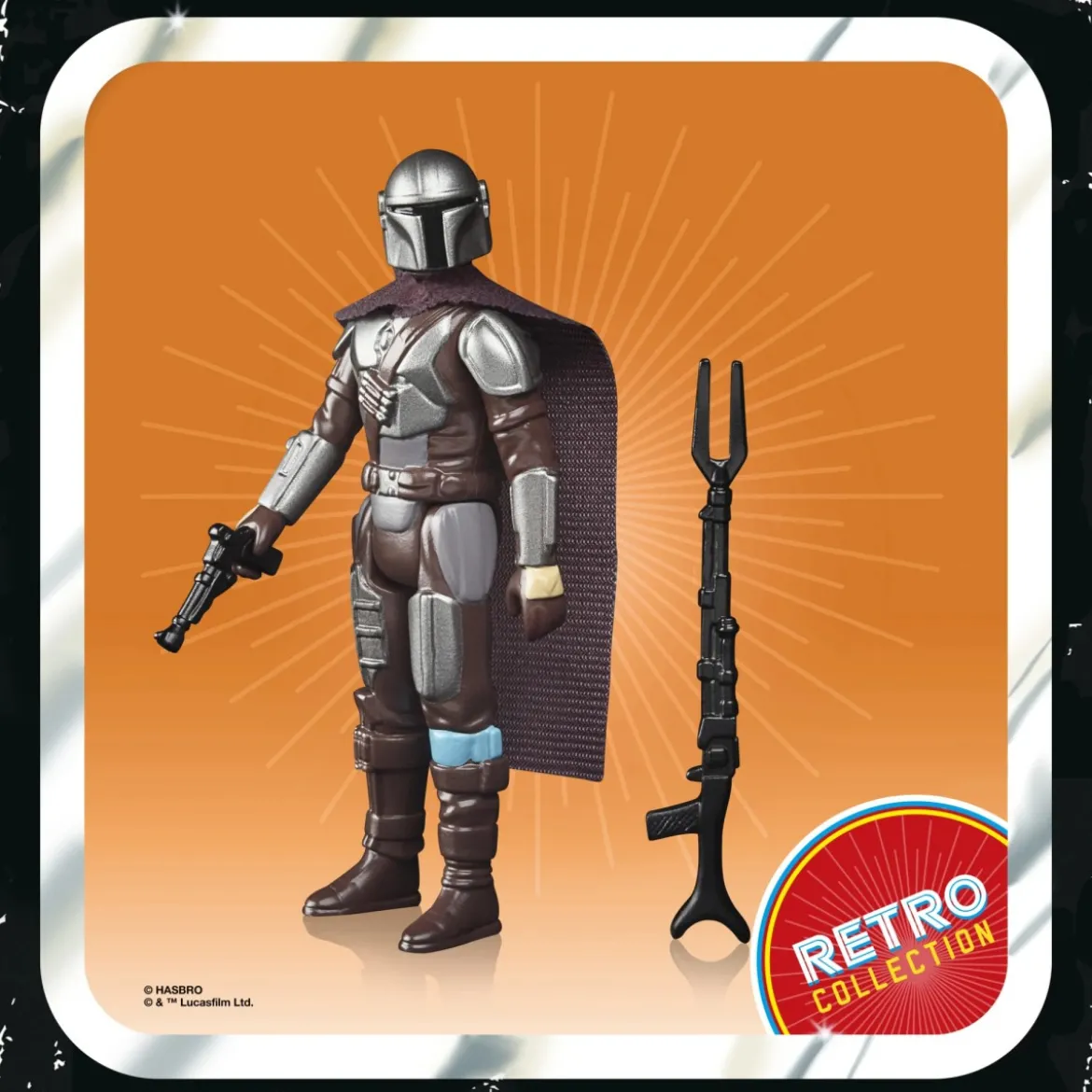 Hasbro - The Mandalorian (Beskar) - The Mandalorian Star Wars The Retro Collection