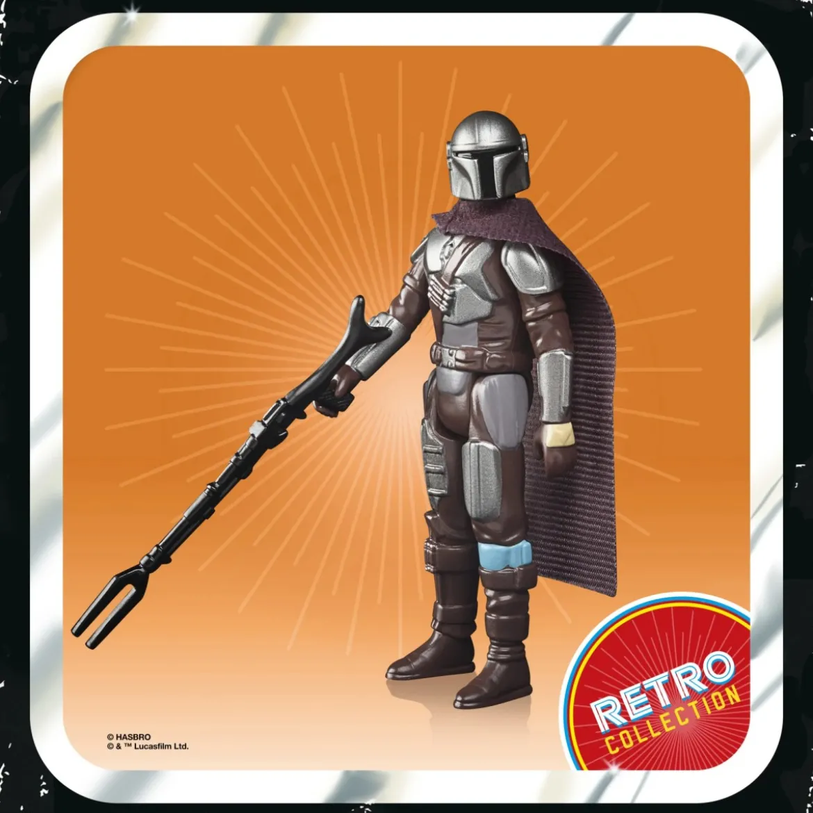Hasbro - The Mandalorian (Beskar) - The Mandalorian Star Wars The Retro Collection