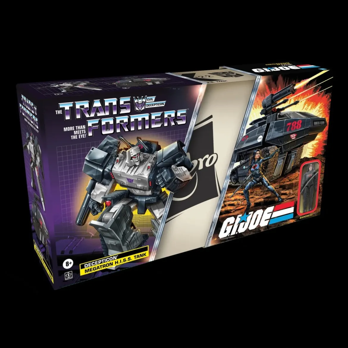 Hasbro Transformers Collaborative: G.I. Joe Mash-Up, Megatron H.I.S.S. Tank and Baroness