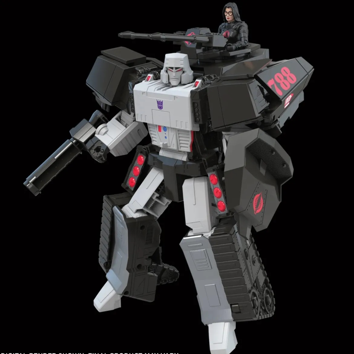 Hasbro Transformers Collaborative: G.I. Joe Mash-Up, Megatron H.I.S.S. Tank and Baroness