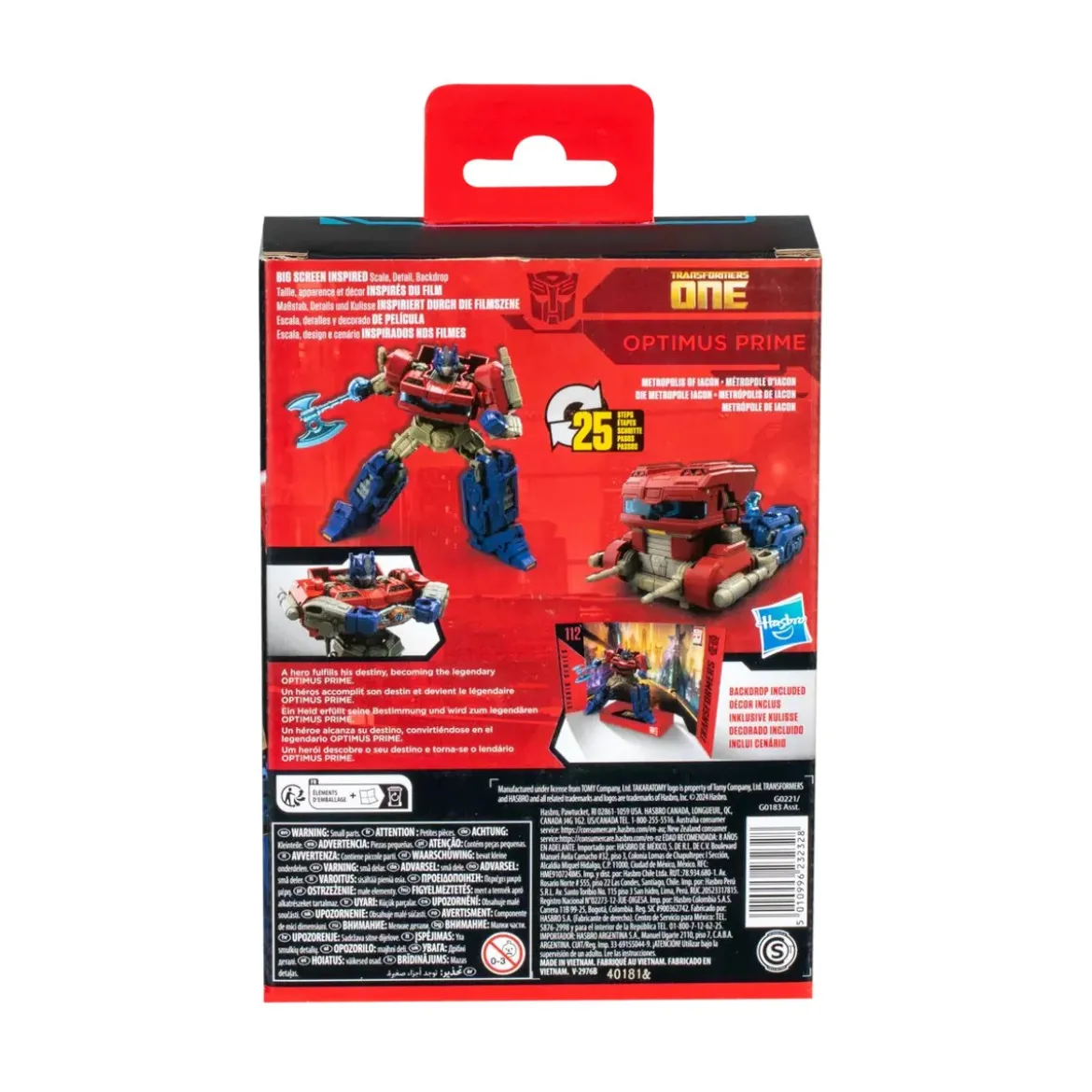 Hasbro - Transformers Generations - Optimus Prime Transformers: One - Studio Series Deluxe 112