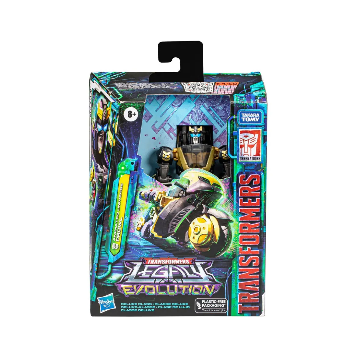 Hasbro - Transformers Generation Legacy - ANIMATED UNIVERSE PROWLL - Deluxe Class Autobot