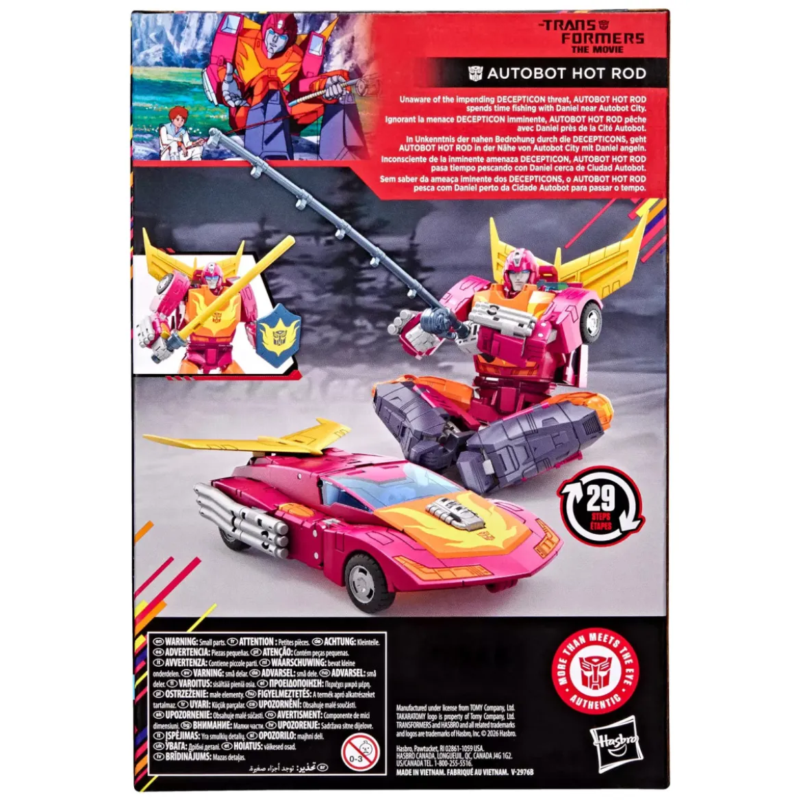 Hasbro - Transformers The Movie - HOTROD Voyager Class - Studio Series MTMTE Collection