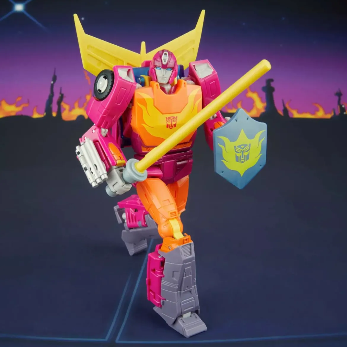 Hasbro - Transformers The Movie - HOTROD Voyager Class - Studio Series MTMTE Collection
