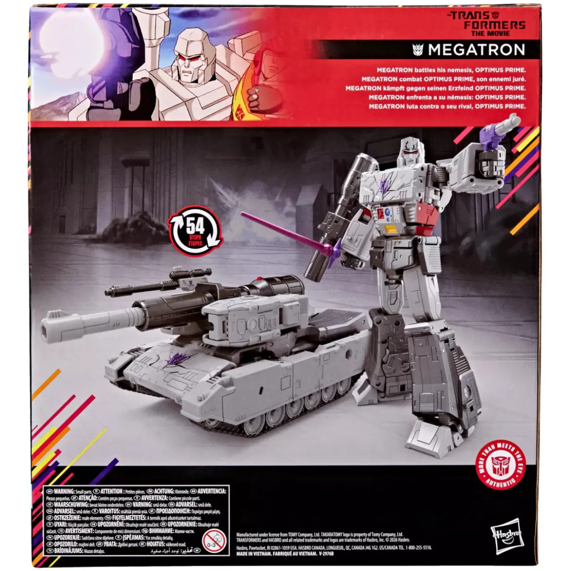 Hasbro - Transformers The Movie - MEGATRON Leader Class - Studio Series MTMTE Collection
