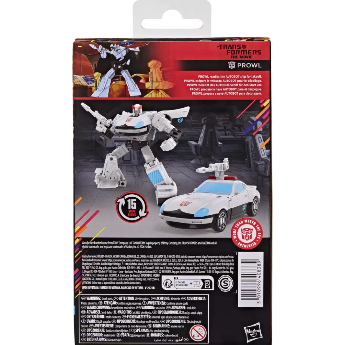 Hasbro - Transformers The Movie - PROWL Voyager Class - Studio Series MTMTE Collection