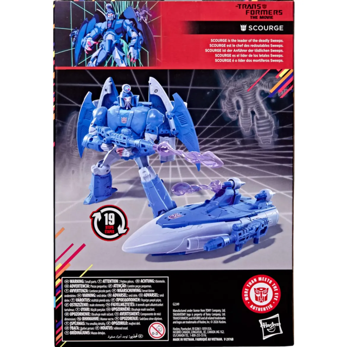 Hasbro - Transformers The Movie - SCOURGE Voyager Class - Studio Series MTMTE Collection