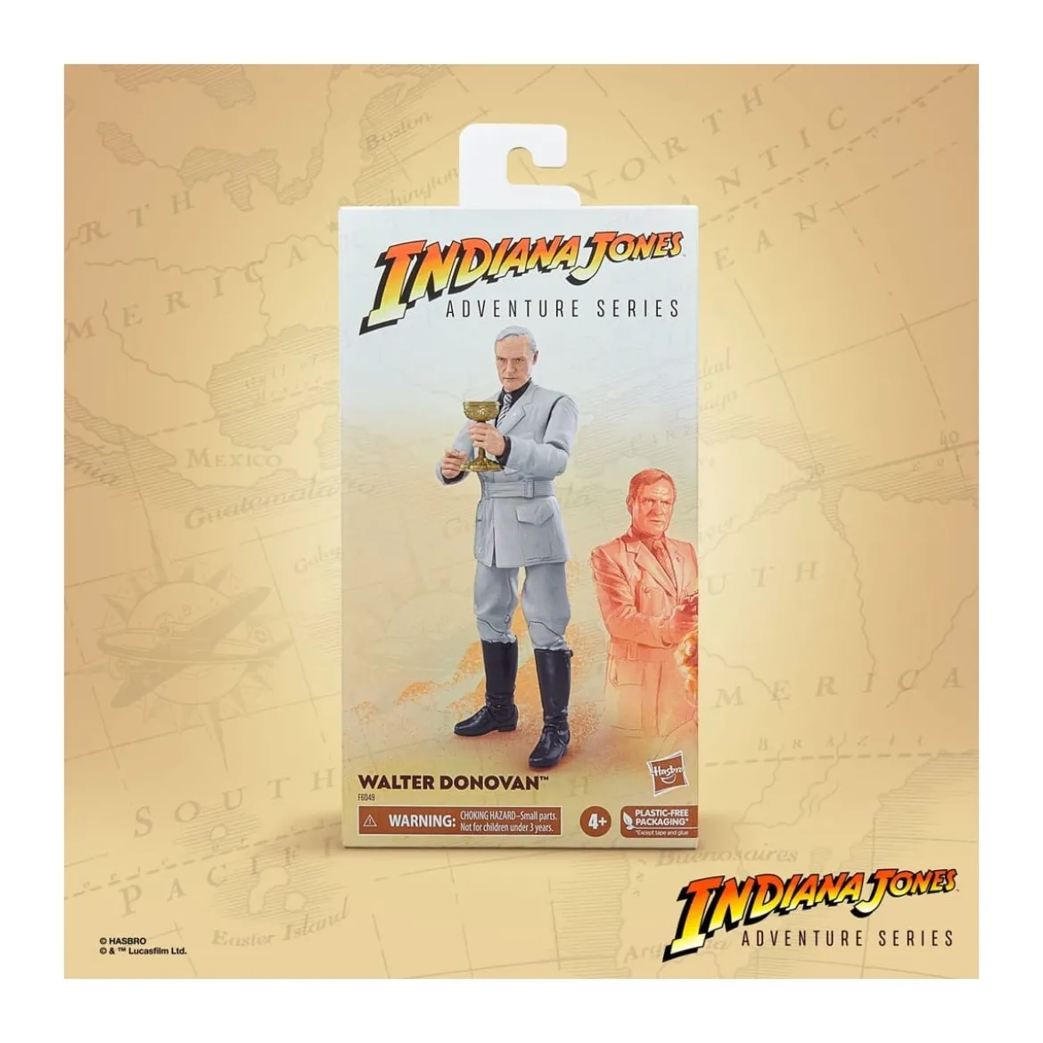 Hasbro - Walter Donovan - Indiana Jones Adventure Series: Indiana Jones et la Derniere Croisade 1/12