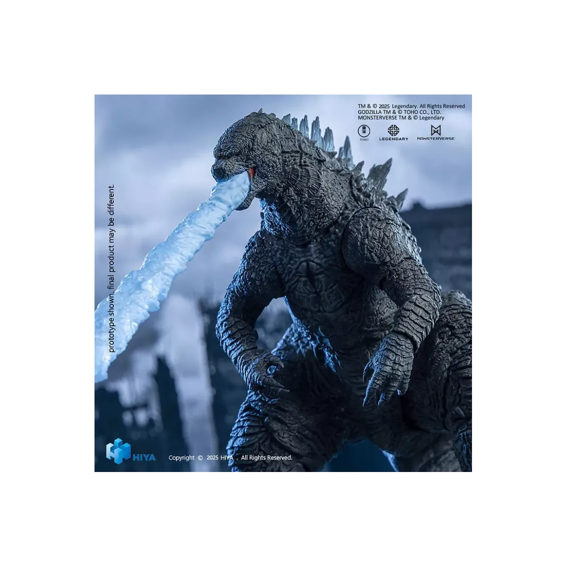 HIYA TOYS - Exquisite Basic Series 1/12 - Godzilla 2014 Translucent Ver.