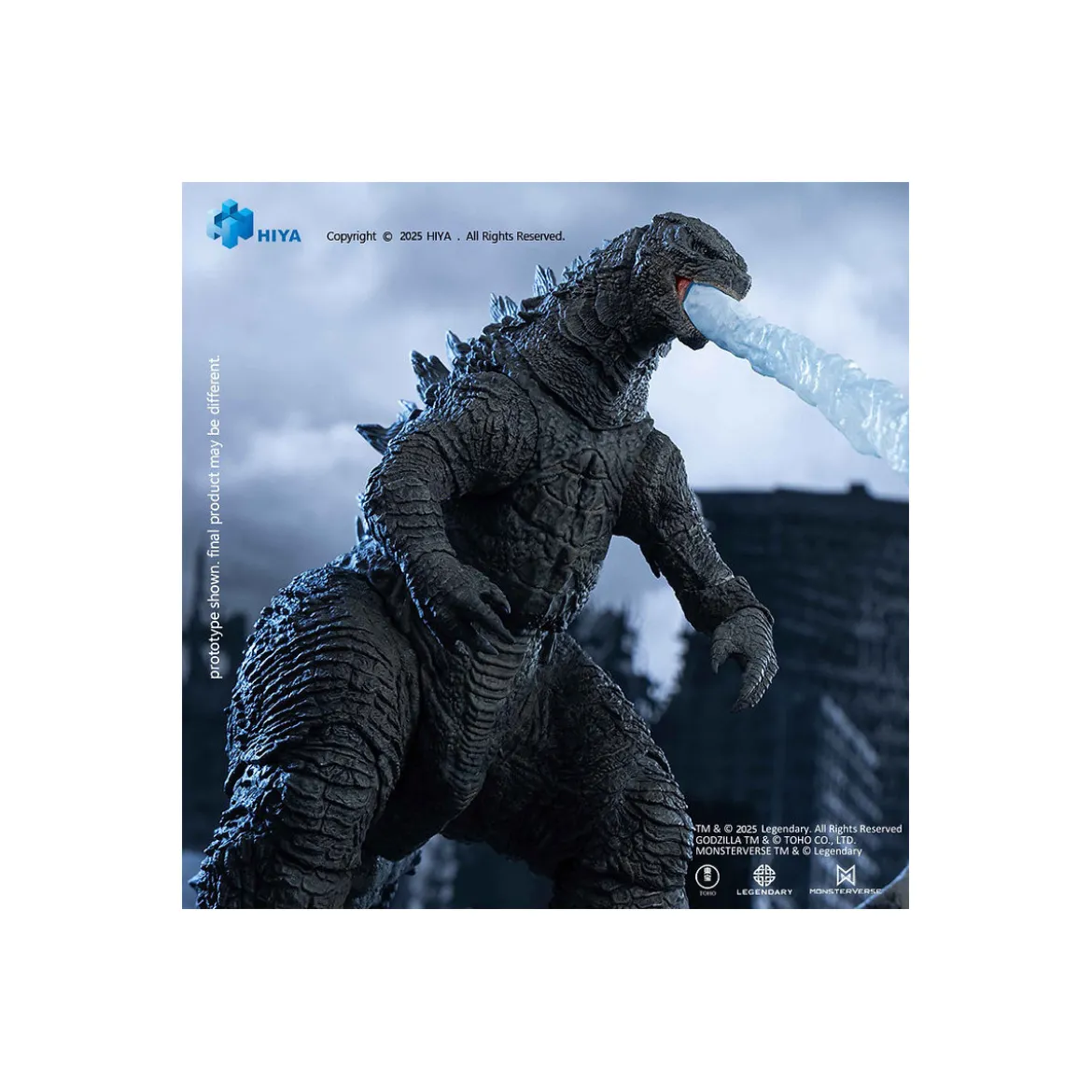 HIYA TOYS - Exquisite Basic Series 1/12 - Godzilla 2014 Translucent Ver.