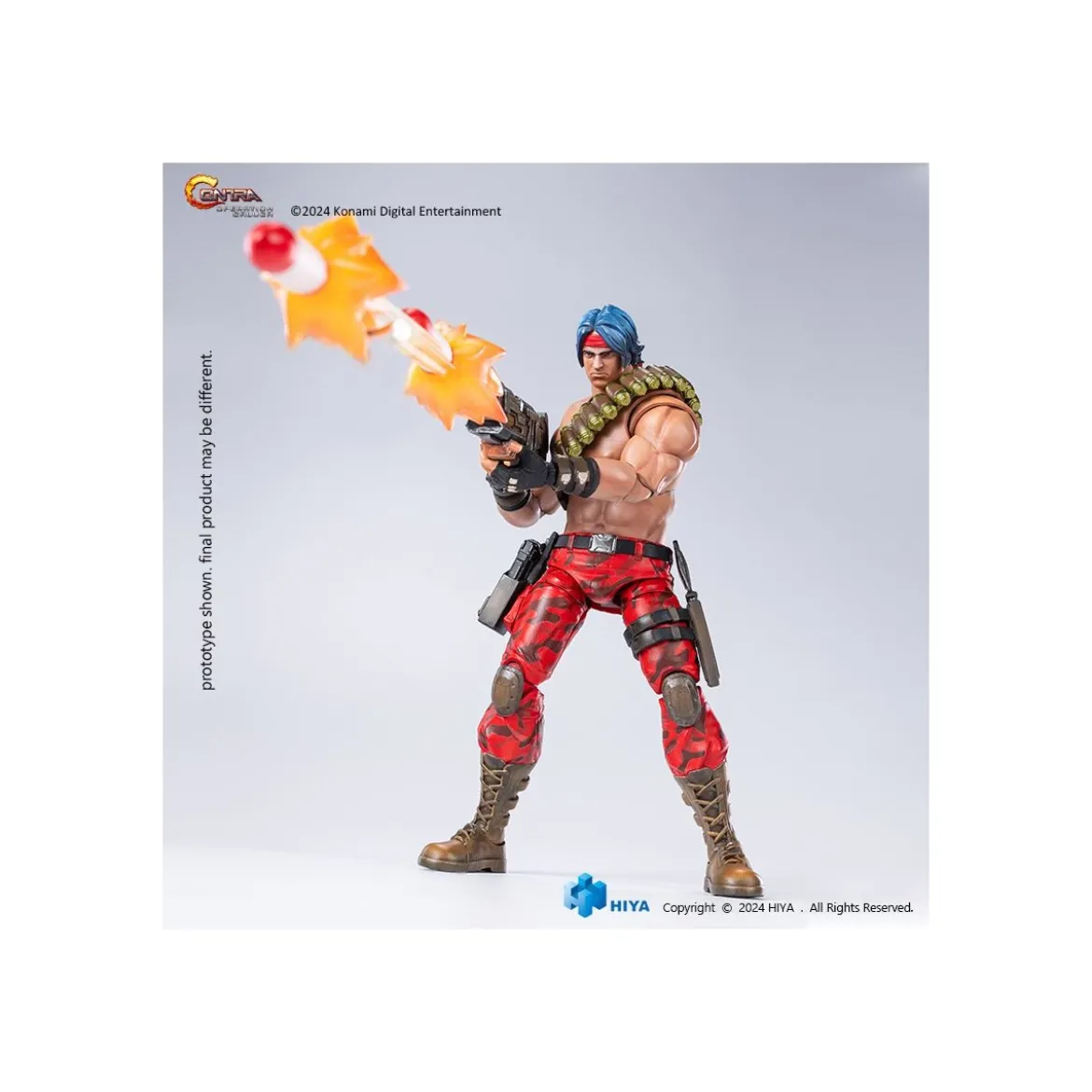 HIYA TOYS - Exquisite Basic Series 1/12 - CONTRA OPERATION GALUGA Lance Bean
