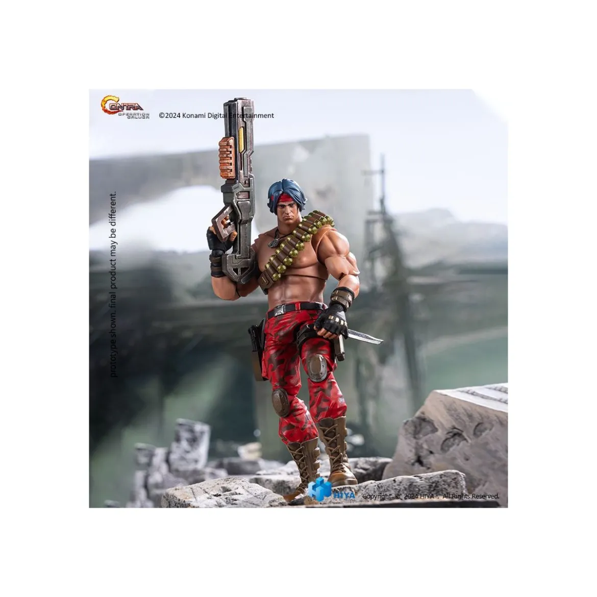 HIYA TOYS - Exquisite Basic Series 1/12 - CONTRA OPERATION GALUGA Lance Bean