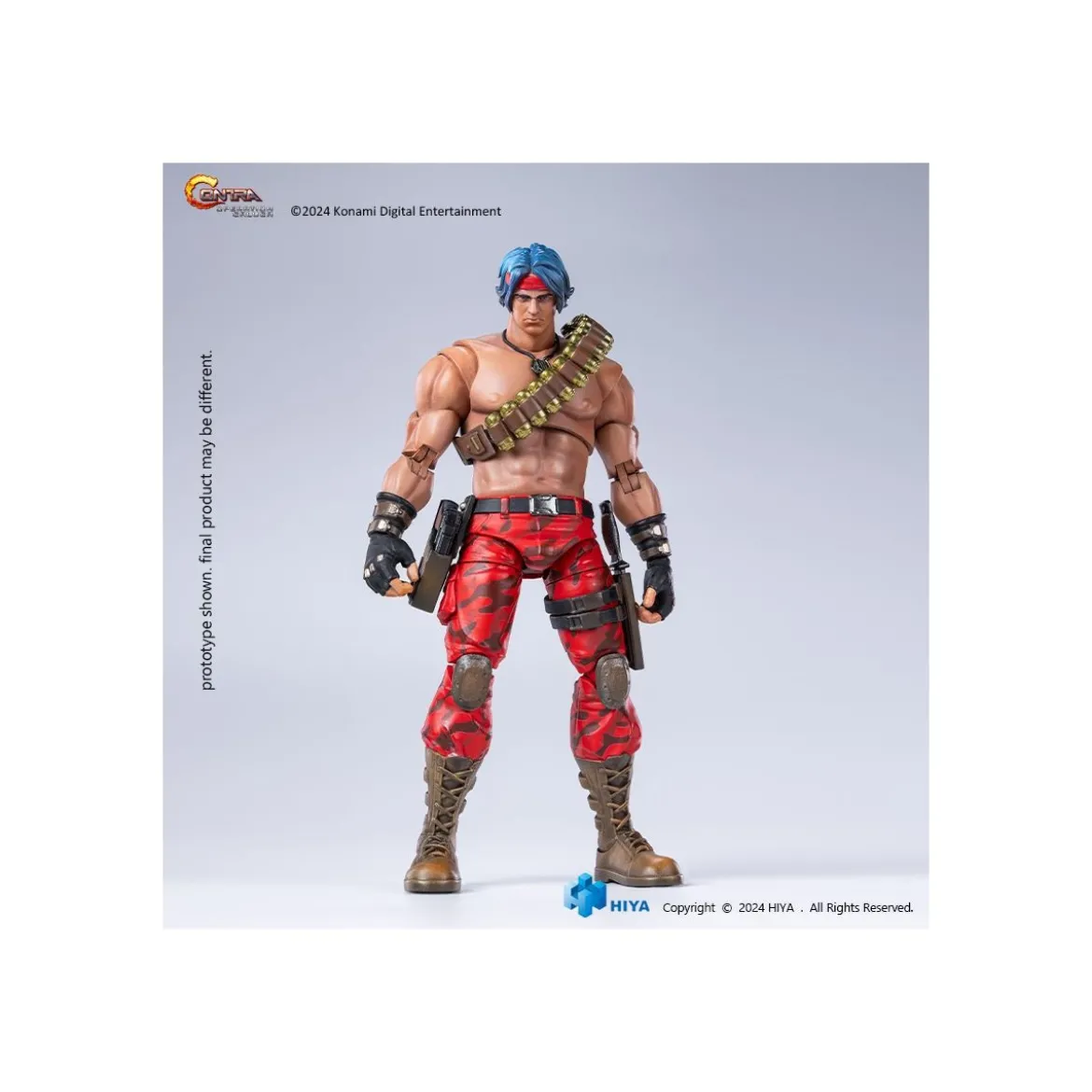 HIYA TOYS - Exquisite Basic Series 1/12 - CONTRA OPERATION GALUGA Lance Bean