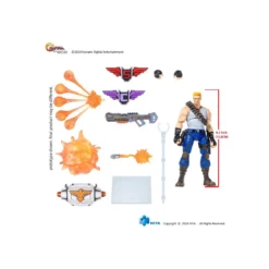 HIYA TOYS - Exquisite Basic Series 1/12 - CONTRA OPERATION GALUGA Bill Rizer