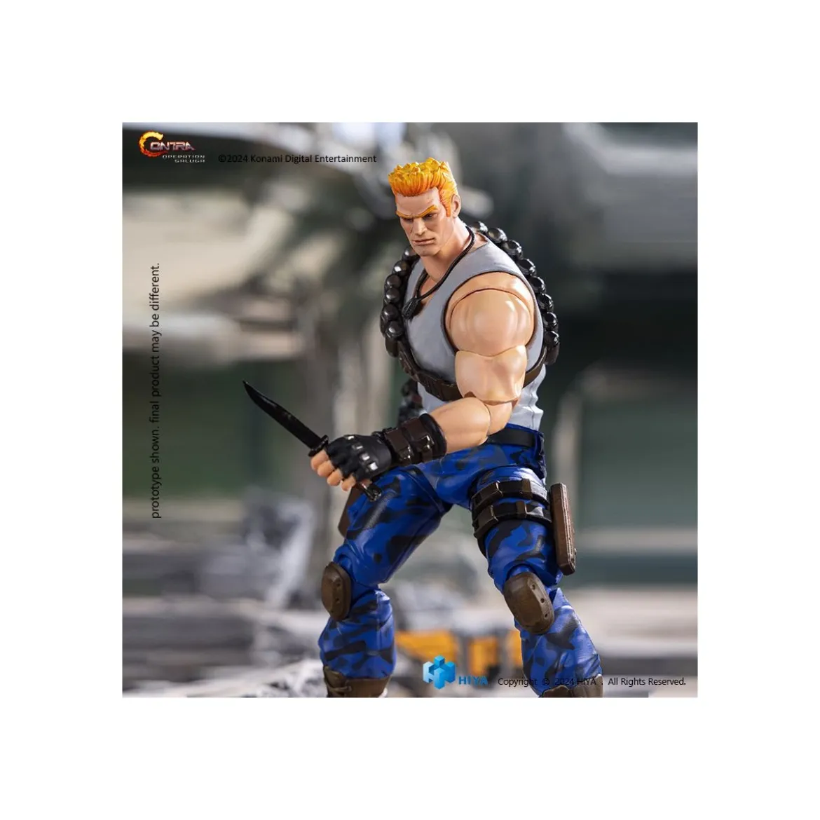 HIYA TOYS - Exquisite Basic Series 1/12 - CONTRA OPERATION GALUGA Bill Rizer