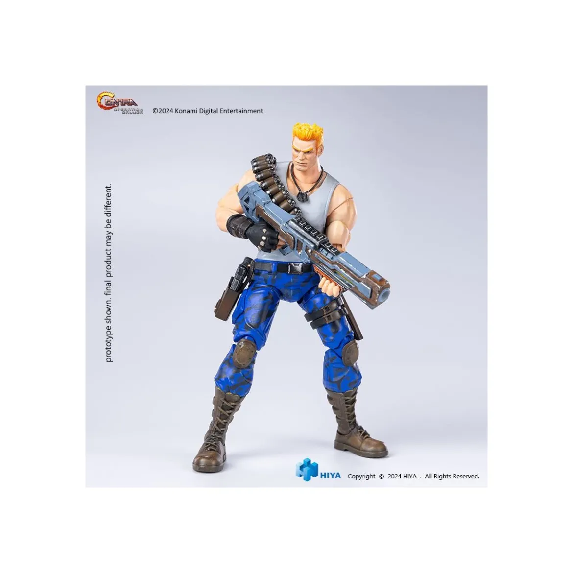 HIYA TOYS - Exquisite Basic Series 1/12 - CONTRA OPERATION GALUGA Bill Rizer