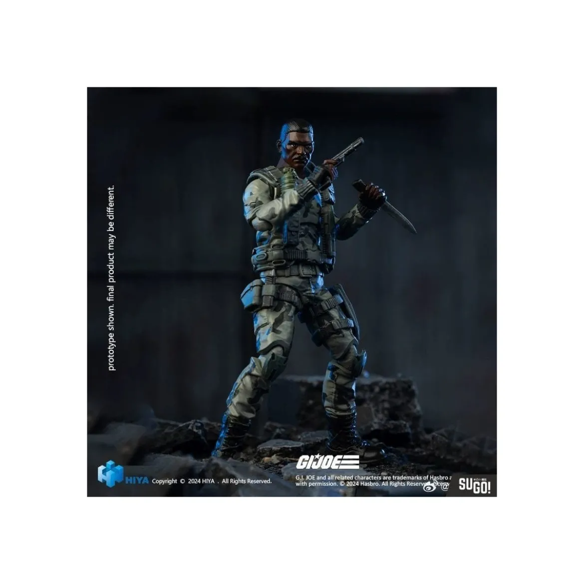 HIYA TOYS - Exquisite Mini Series 1/18 - G.I.Joe - Stalker