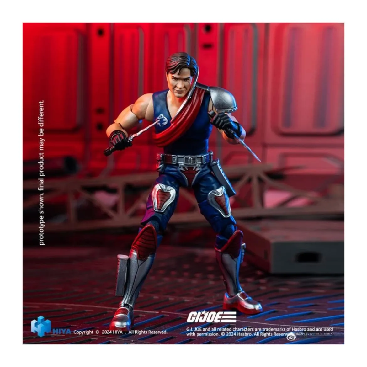 HIYA TOYS - Exquisite Mini Series 1/18 - G.I.Joe - Xamot Paoli