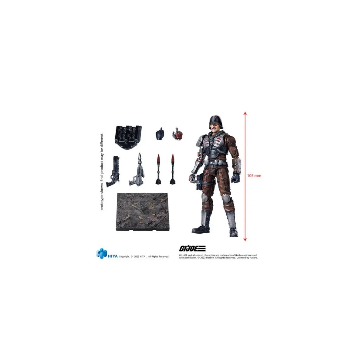 HIYA TOYS - Exquisite Mini Series 1/18 - G.I.Joe - Major Bludd