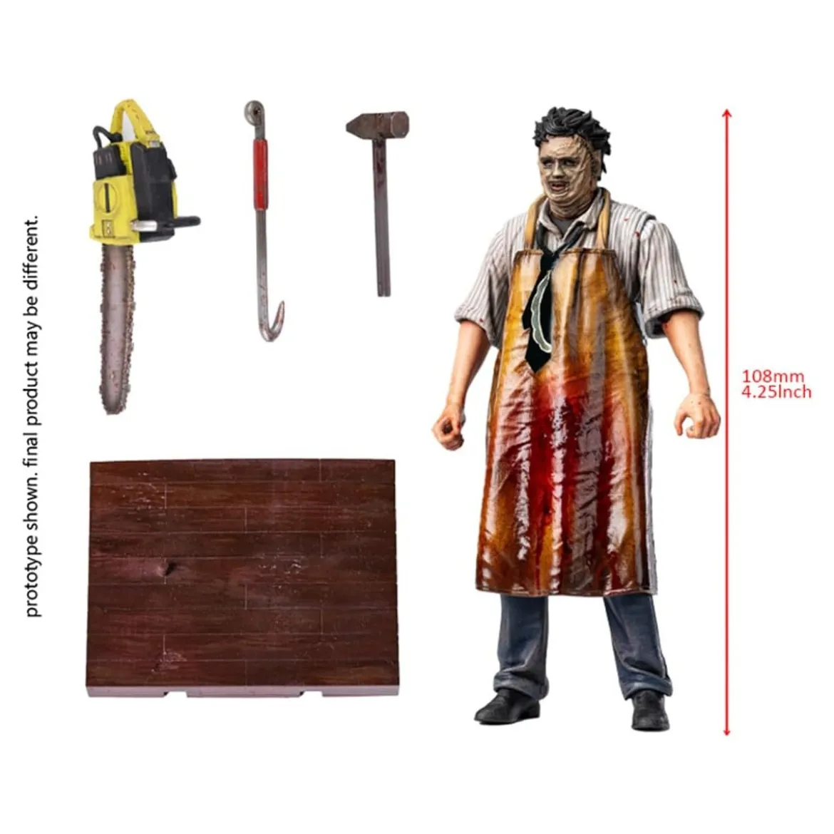 HIYA TOYS - Exquisite Mini Series 1/18 - Leatherface - The Texas Chainsaw Massacre (1974)