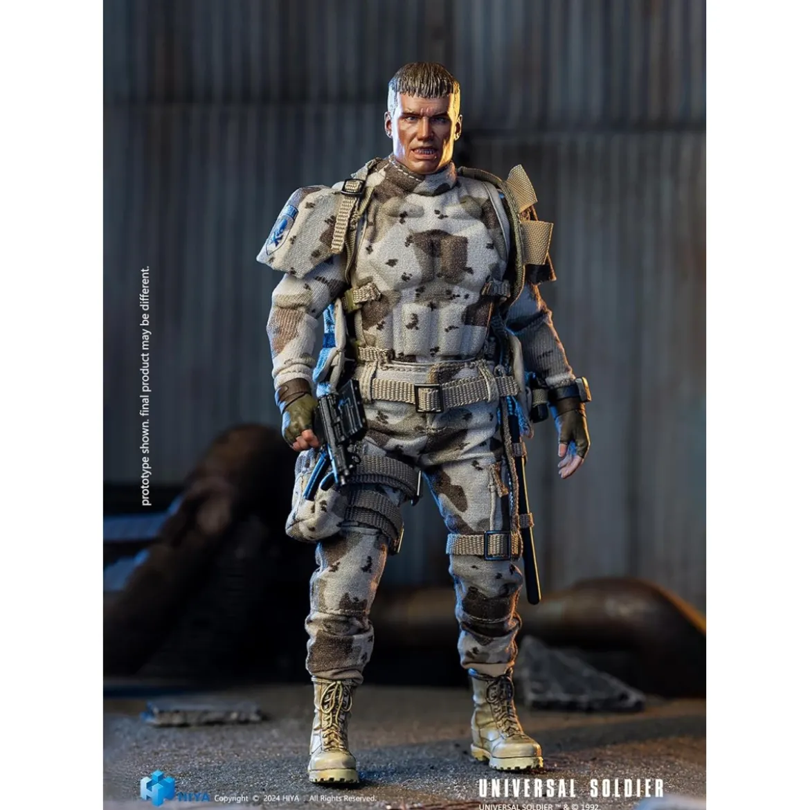 HIYA TOYS - Exquisite Super Series 1/12 - Universal Soldier (1992) Andrew Scott
