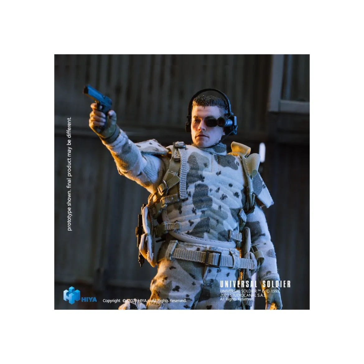 HIYA TOYS - Exquisite Super Series 1/12 - Universal Soldier (1992) Luc Deveraux JCVD