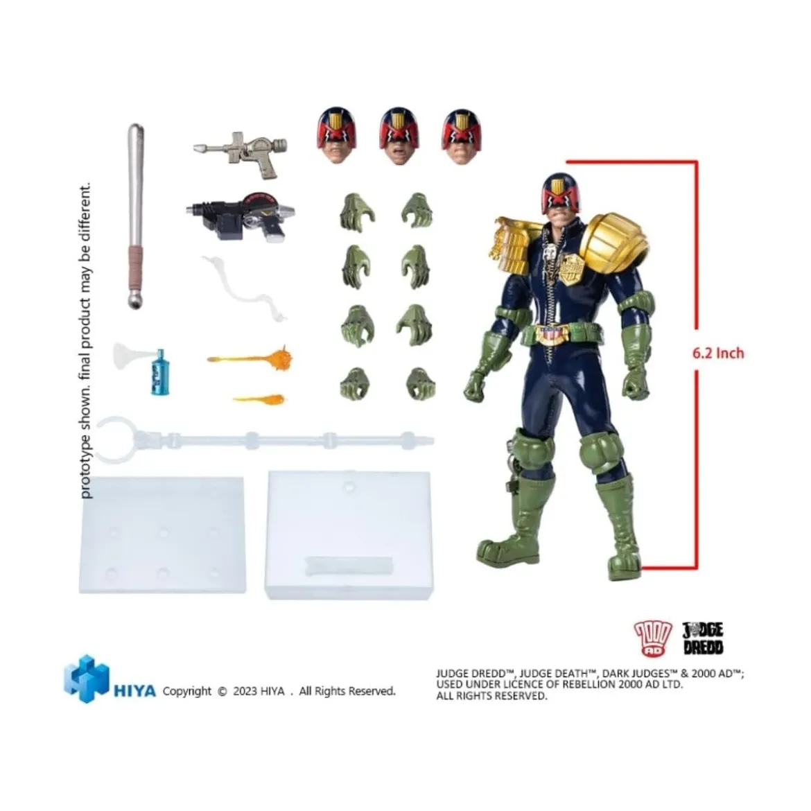 HIYA TOYS - Exquisite Super Series 1/12 - Judge Dredd