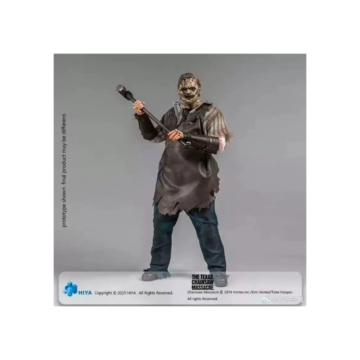 HIYA TOYS - Exquisite Super Series 1/12 - Texas Chainsaw Massacre 2003 - LeatherFace Thomas Hewitt