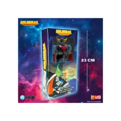 HL Pro - Goldorak Retro Toy Paint Metallic 23cm (Logo Francais) - Jumbo Machinder - Shogun Warrior