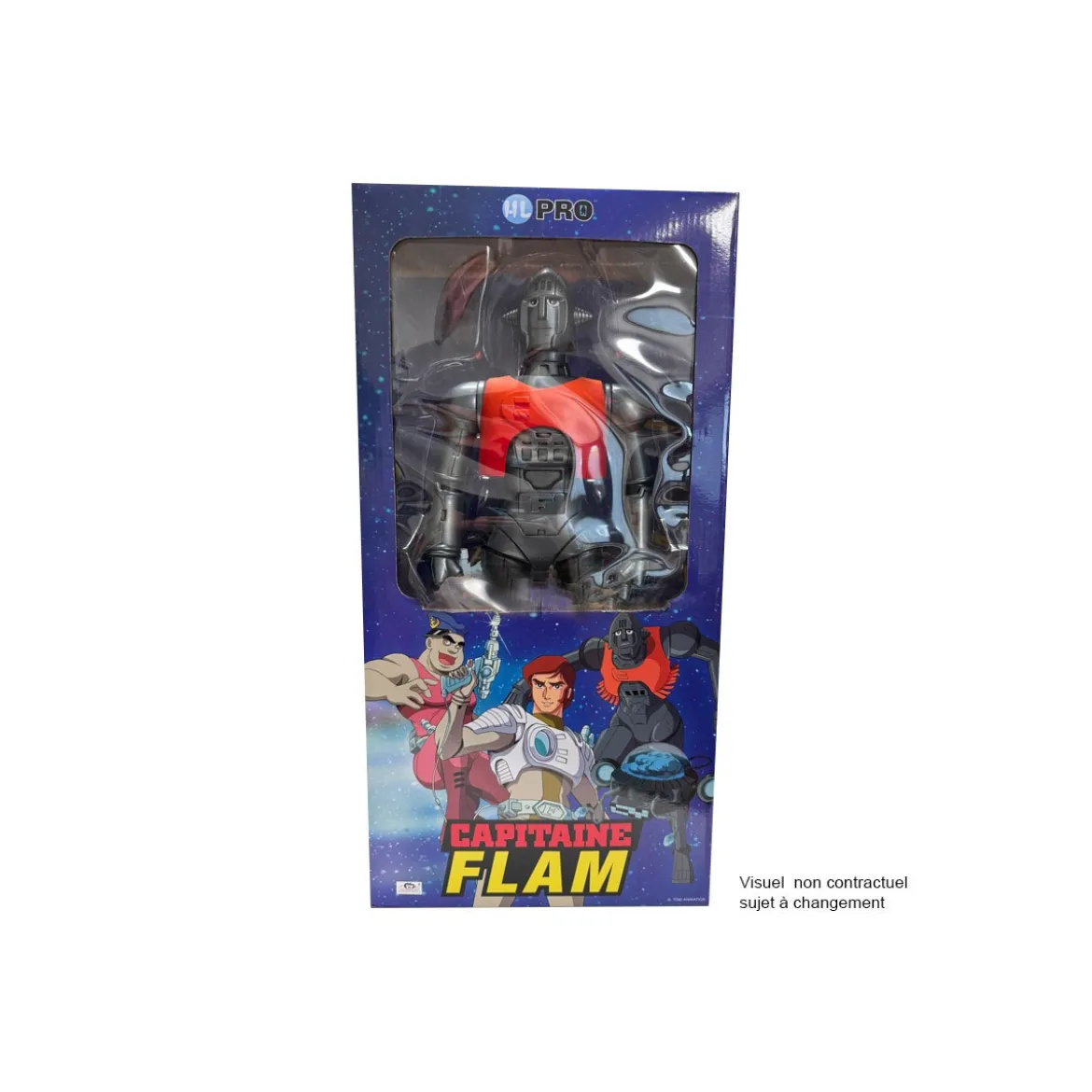 HL PRO - GRAG THE ROBOT 9" Metallic Version - Capitaine Flam CRAG