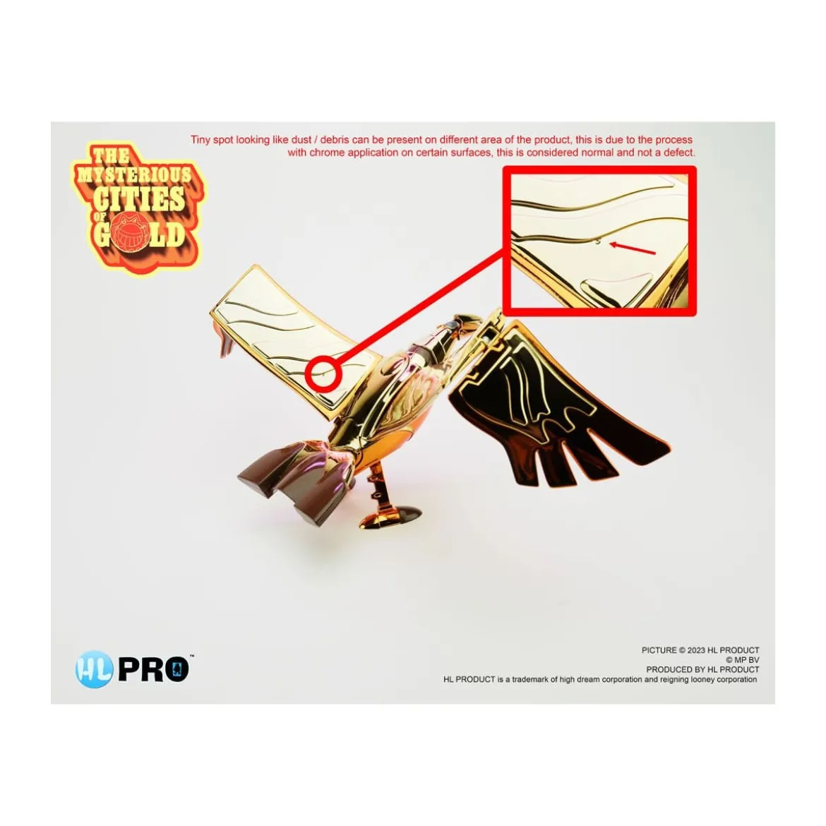 HLPRO Metaltech 07S Le Grand Condor - Les Mysterieuses Cités d'or - Golden Condor