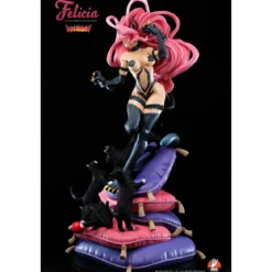 HMO Girls - Felicia 1/4 Black version Darkstalkers - Hand Made Object