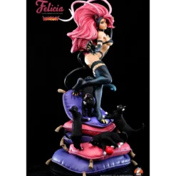 HMO Girls - Felicia 1/4 Black version Darkstalkers - Hand Made Object