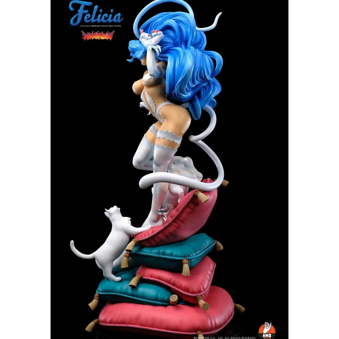 HMO Girls - Felicia 1/4 White version Darkstalkers - Hand Made Object